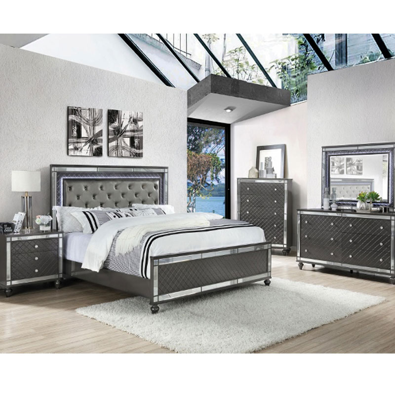 5 Piece Queen Size Bedroom Set, King Size Bed Sets